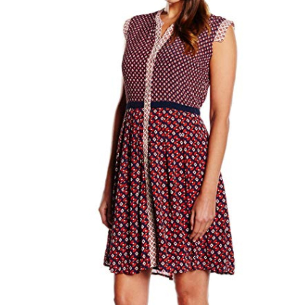 Derhy A-Line Sleeveless Dress - NEW